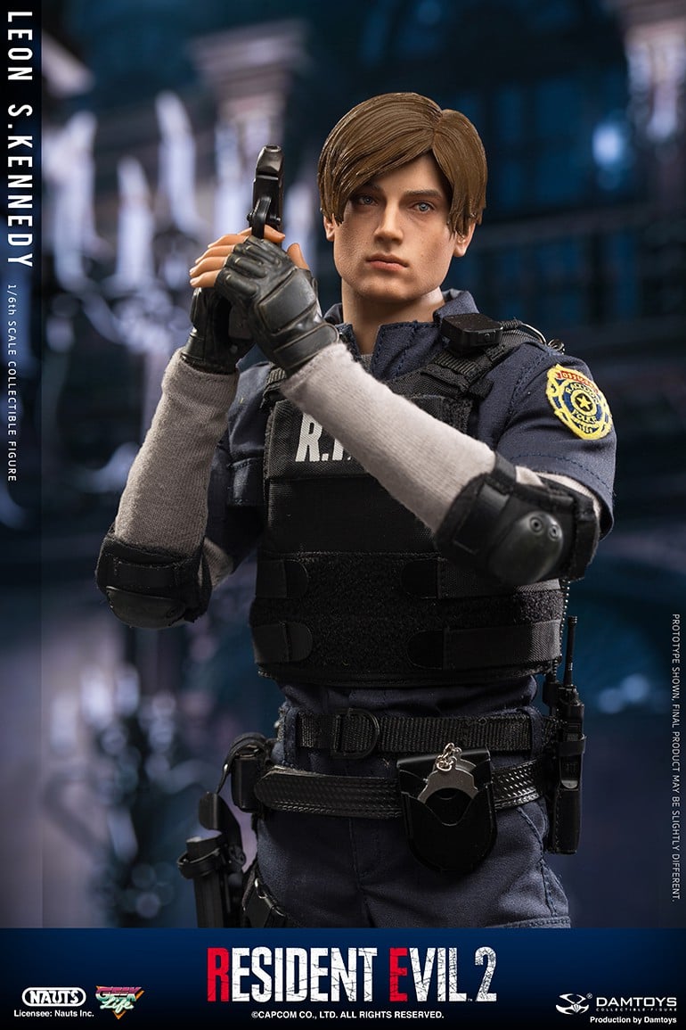 Pedido Figura Leon S. Kennedy de Resident Evil 2 marca Damtoys DMS030 escala 1/6