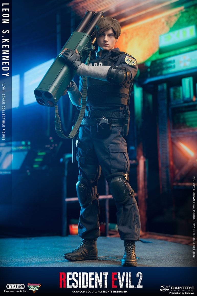 Pedido Figura Leon S. Kennedy de Resident Evil 2 marca Damtoys DMS030 escala 1/6