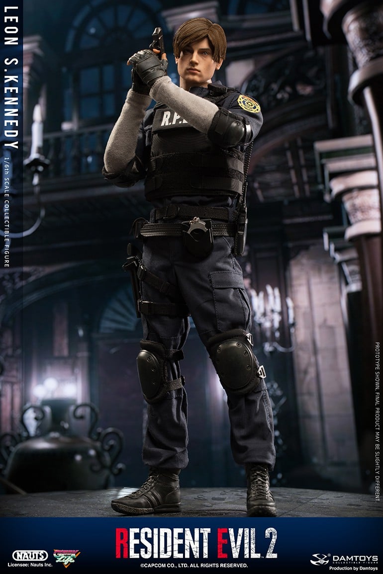 Pedido Figura Leon S. Kennedy de Resident Evil 2 marca Damtoys DMS030 escala 1/6
