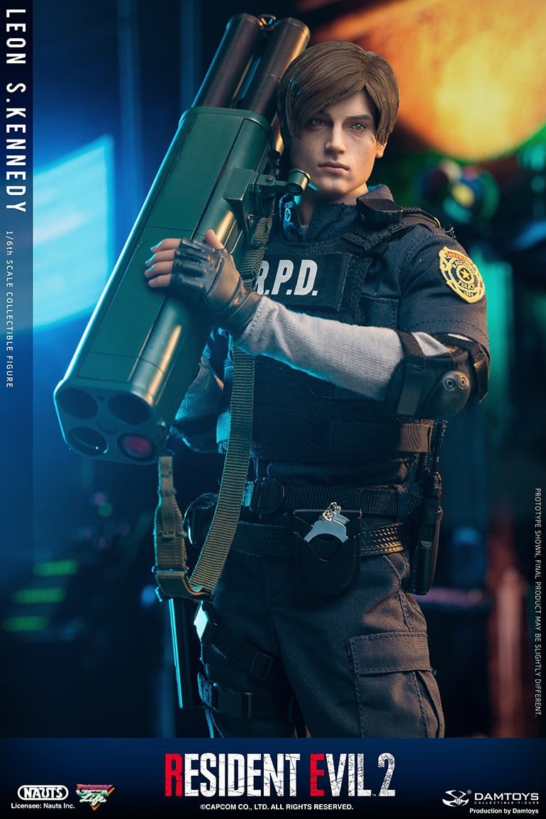 Pedido Figura Leon S. Kennedy de Resident Evil 2 marca Damtoys DMS030 escala 1/6