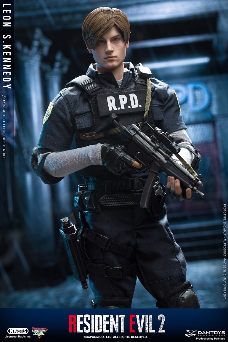 Pedido Figura Leon S. Kennedy de Resident Evil 2 marca Damtoys DMS030 escala 1/6