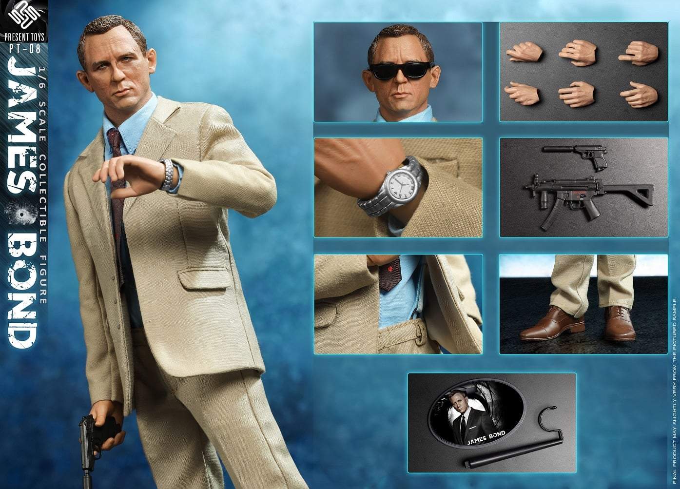 Pedido Figura The Agent marca Present Toys PT-08 escala 1/6