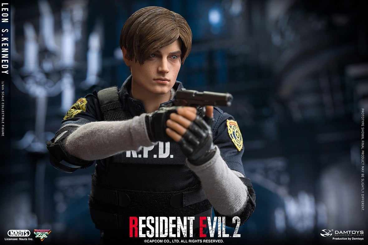Pedido Figura Leon S. Kennedy de Resident Evil 2 marca Damtoys DMS030 escala 1/6