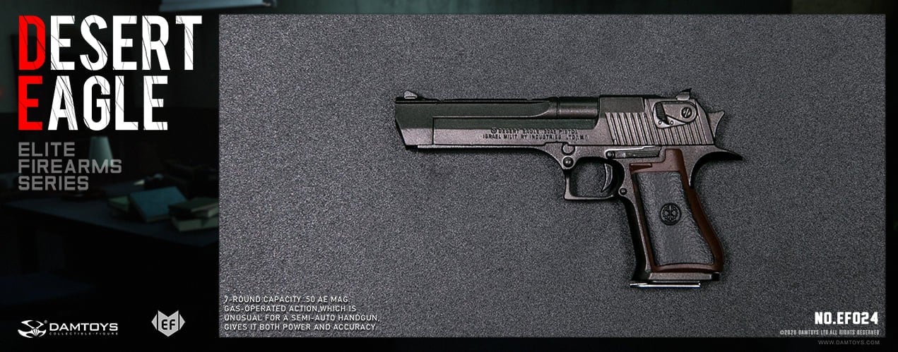Pedido Set de Pistolas Desert Eagle (2 versiones) marca Damtoys EF024-EF025 escala 1/6