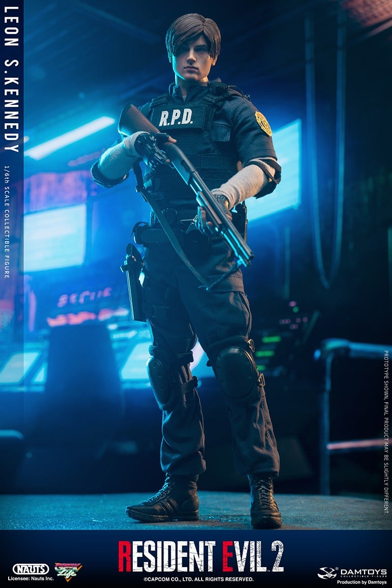 Pedido Figura Leon S. Kennedy de Resident Evil 2 marca Damtoys DMS030 escala 1/6