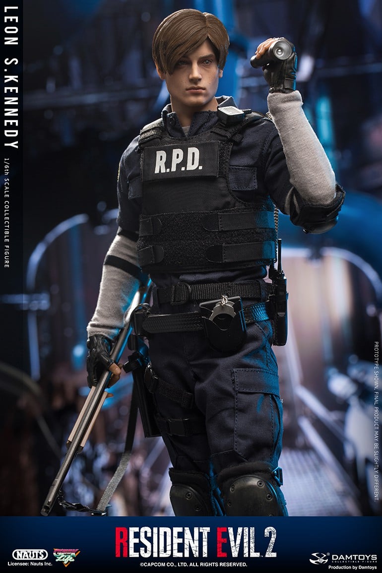 Pedido Figura Leon S. Kennedy de Resident Evil 2 marca Damtoys DMS030 escala 1/6