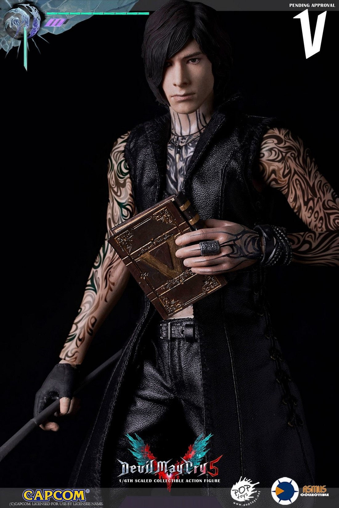 Pedido Figura V - DEVIL MAY CRY V (Standard Edition) marca Asmus Toys DMC501 escala 1/6