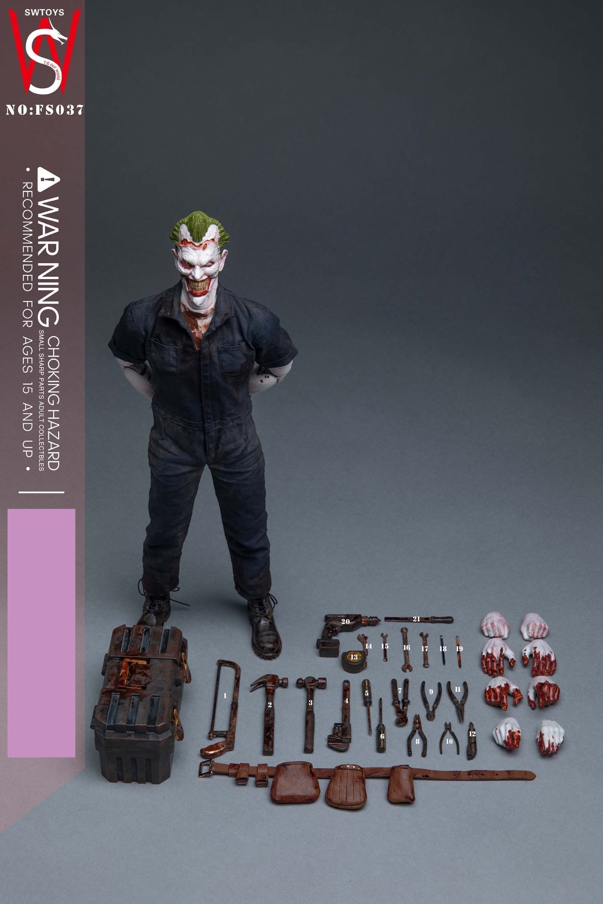 Pedido Figura Clown N52 marca SWToys FS037 escala 1/6