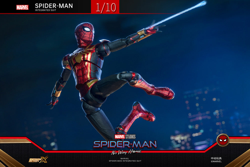 Pedido Figura Spider-Man Integrated Suit - Spider-Man: No Way Home marca ZD Toys escala pequeña 1/10 (18 cm)
