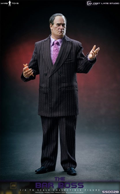 Pedido Figura The Bar Boss (Versión B - traje a rayas) marca Mars Toys SS002B escala 1/6