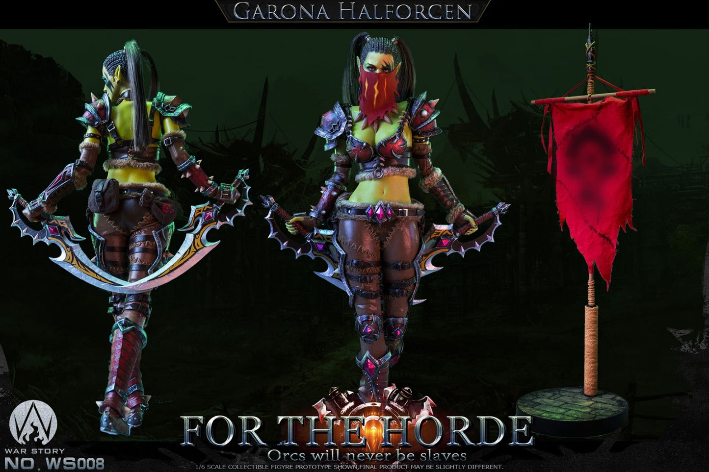 Pedido Figura Orc Assassin marca War Story WS008 escala 1/6