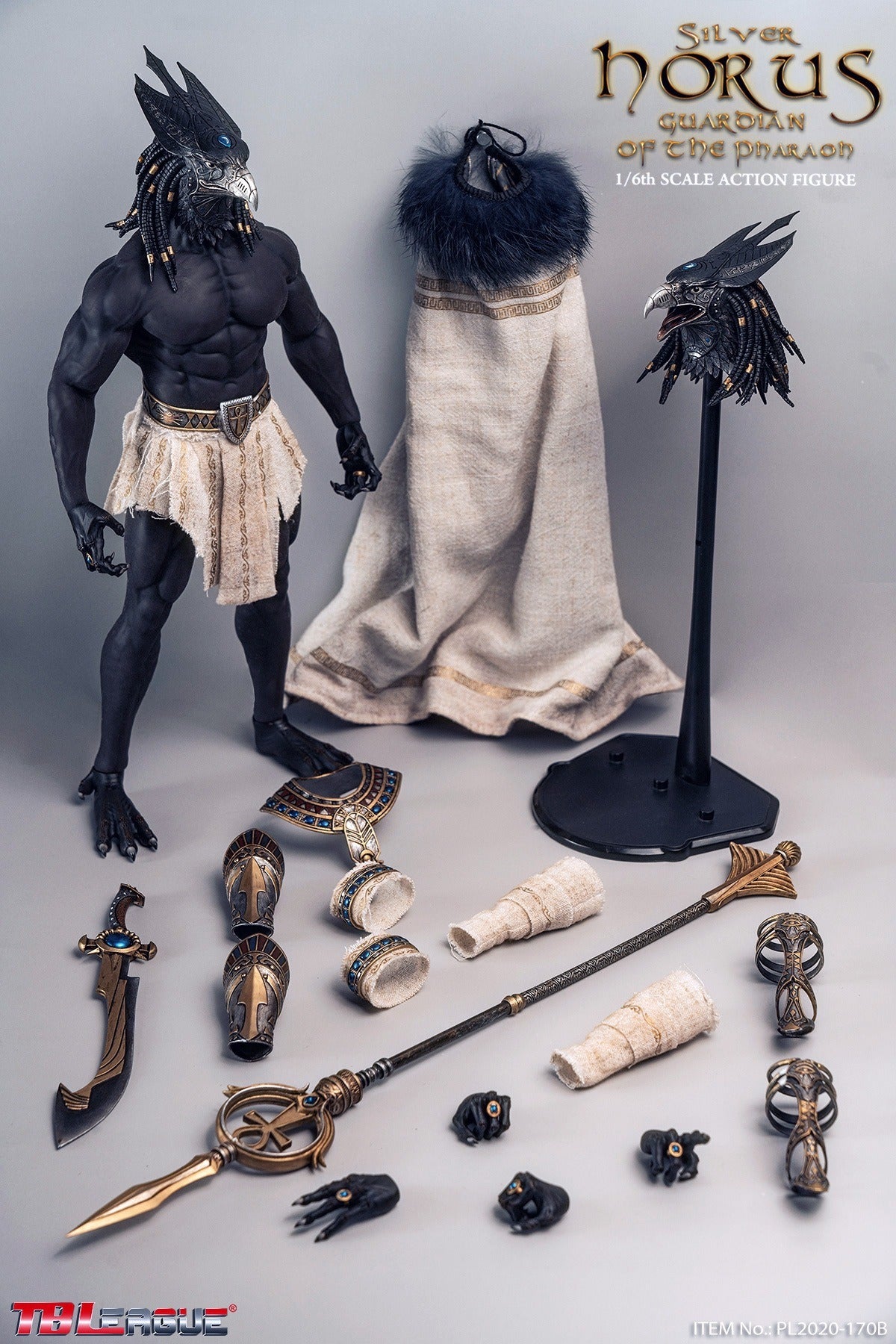 Pedido Figura Horus Guardian of Pharaoh (2 versiones) marca TBLeague PL2020-170 escala 1/6