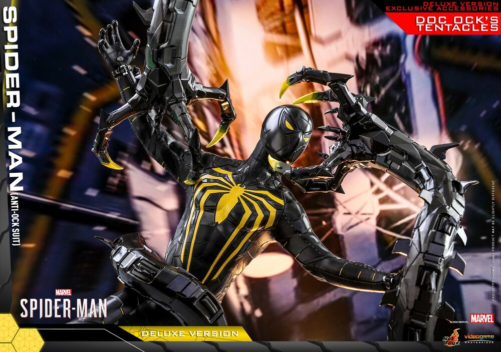 Pedido Figura Spider-Man (Anti-Ock Suit) Deluxe Version - Marvel´s Spider-Man marca Hot Toys VGM45 escala 1/6