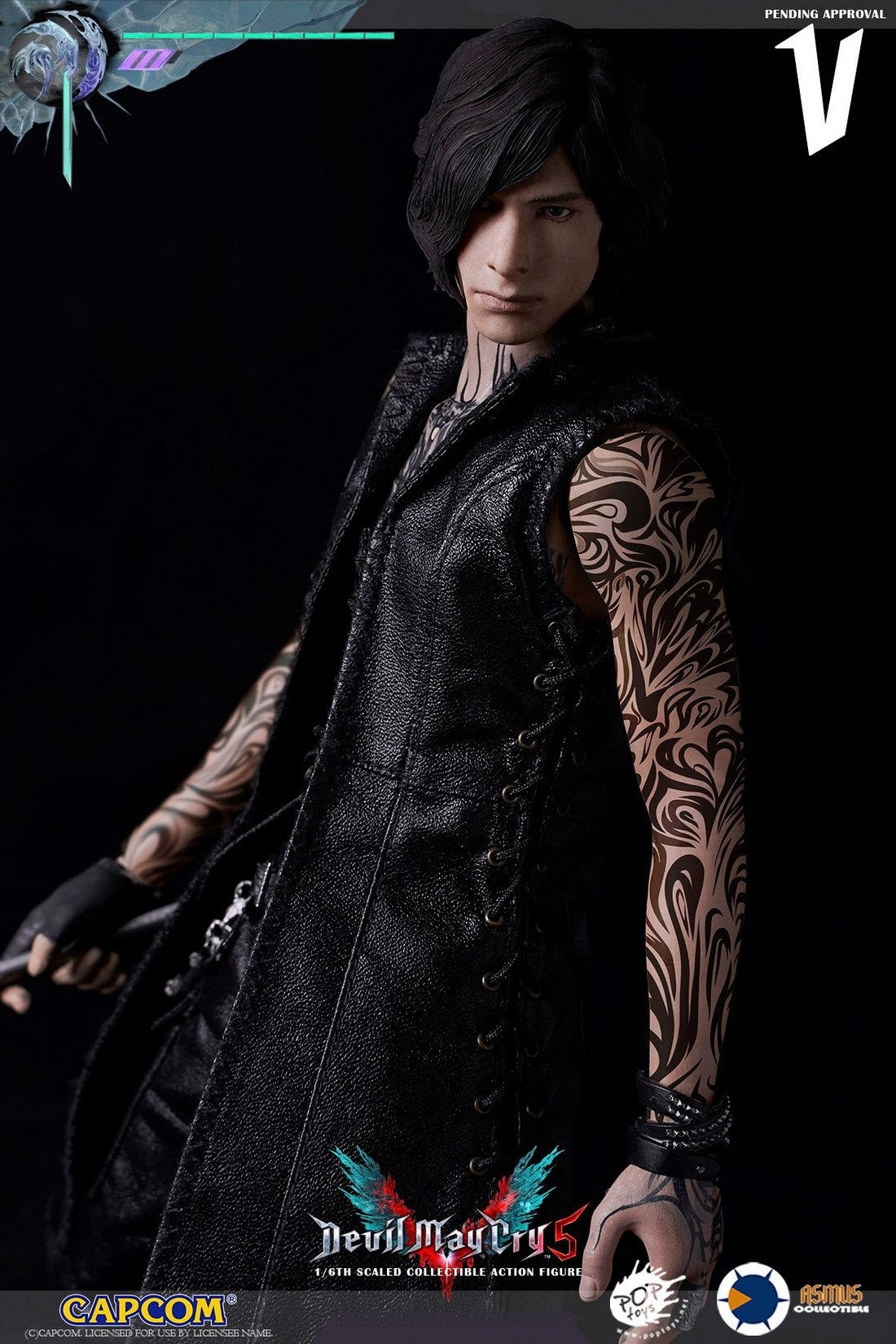 Pedido Figura V - DEVIL MAY CRY V (Standard Edition) marca Asmus Toys DMC501 escala 1/6