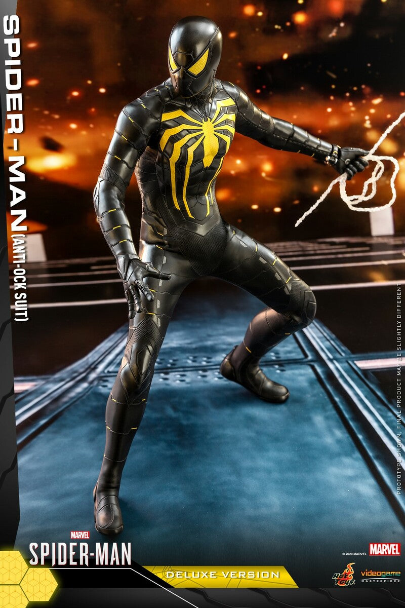 Pedido Figura Spider-Man (Anti-Ock Suit) Deluxe Version - Marvel´s Spider-Man marca Hot Toys VGM45 escala 1/6