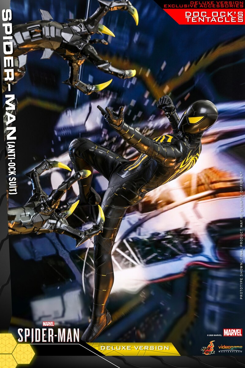 Pedido Figura Spider-Man (Anti-Ock Suit) Deluxe Version - Marvel´s Spider-Man marca Hot Toys VGM45 escala 1/6