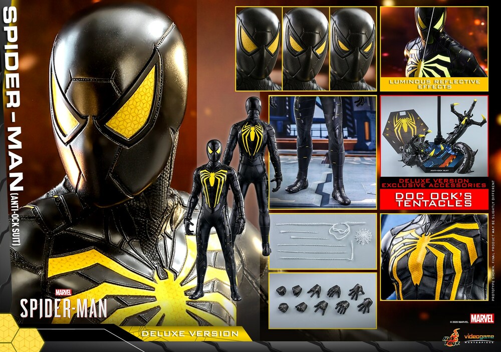 Pedido Figura Spider-Man (Anti-Ock Suit) Deluxe Version - Marvel´s Spider-Man marca Hot Toys VGM45 escala 1/6