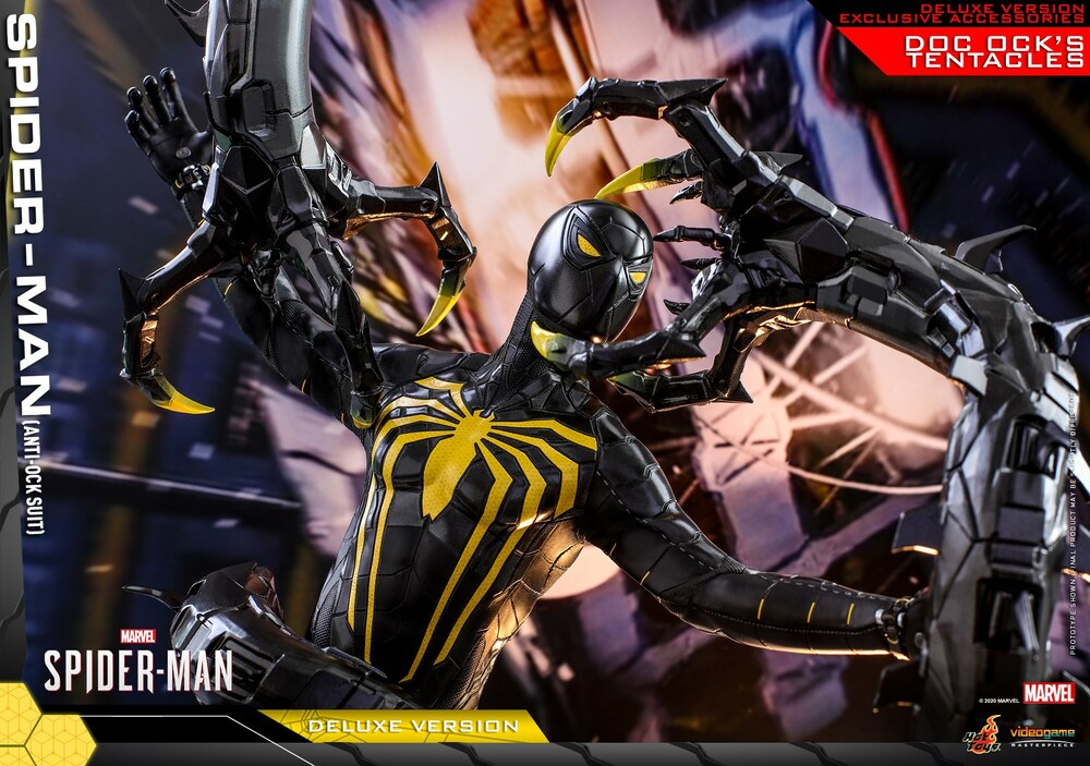 Pedido Figura Spider-Man (Anti-Ock Suit) Deluxe Version - Marvel´s Spider-Man marca Hot Toys VGM45 escala 1/6
