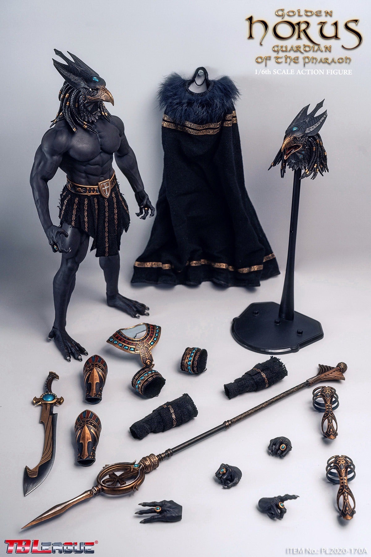 Pedido Figura Horus Guardian of Pharaoh (2 versiones) marca TBLeague PL2020-170 escala 1/6