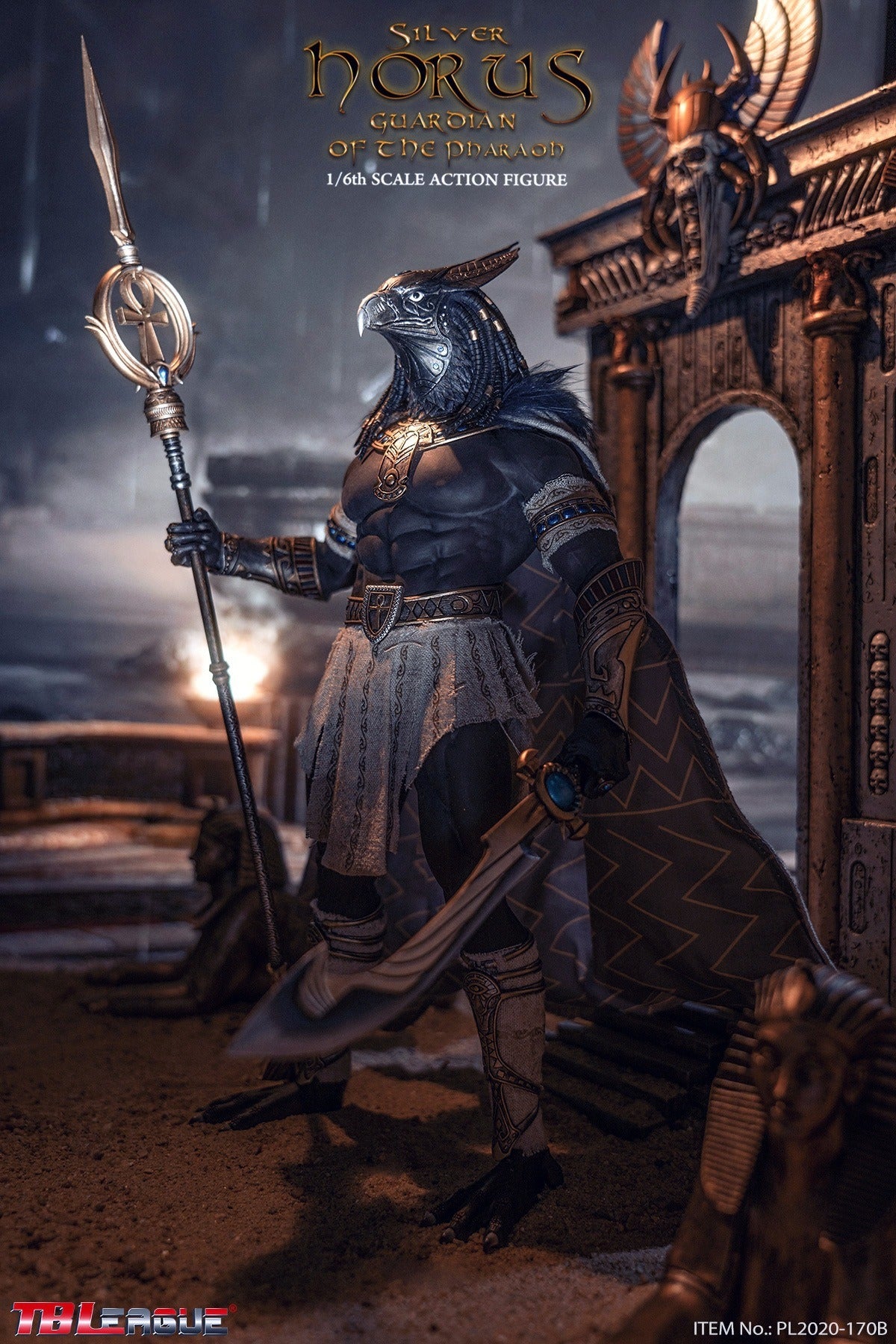 Pedido Figura Horus Guardian of Pharaoh (2 versiones) marca TBLeague PL2020-170 escala 1/6