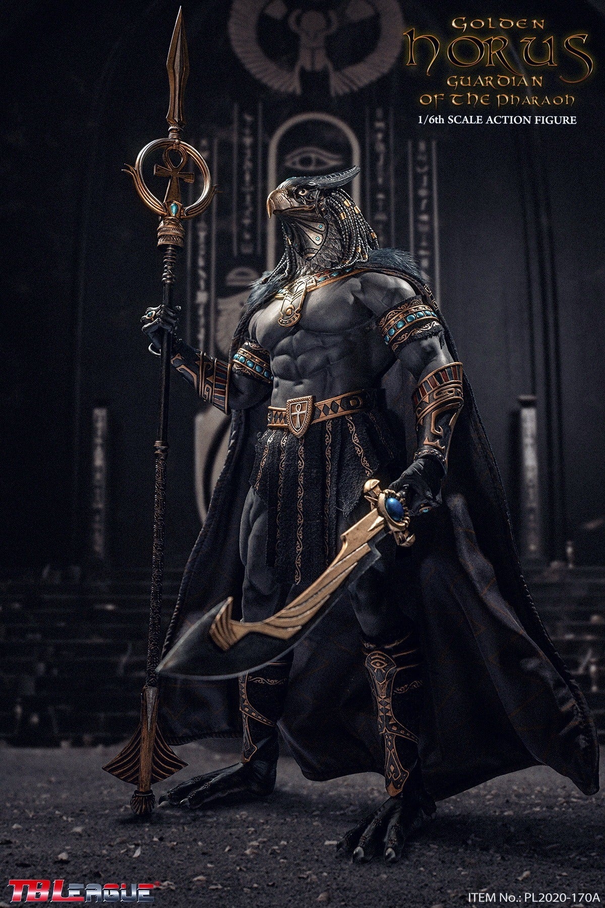 Pedido Figura Horus Guardian of Pharaoh (2 versiones) marca TBLeague PL2020-170 escala 1/6