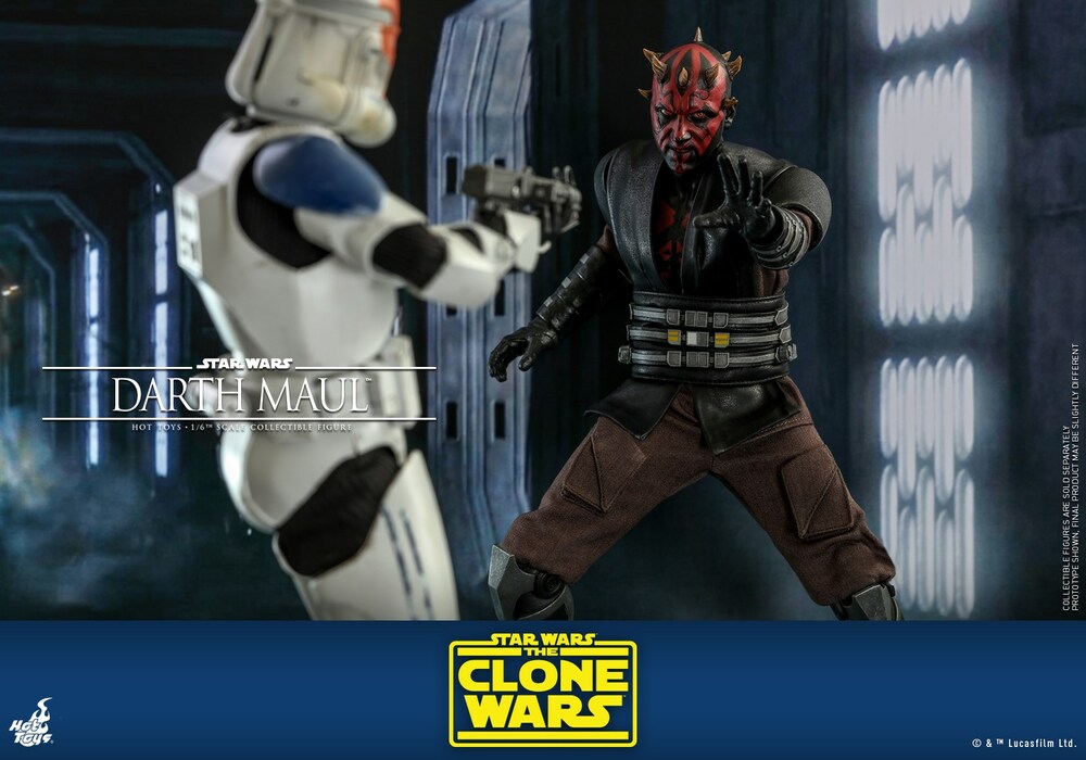 Pedido Figura Darth Maul - Star Wars: The Clone Wars™ marca Hot Toys TMS024 escala 1/6