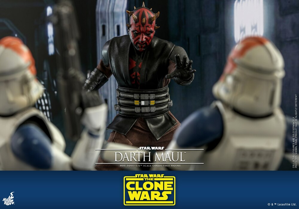 Pedido Figura Darth Maul - Star Wars: The Clone Wars™ marca Hot Toys TMS024 escala 1/6