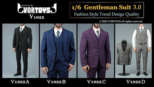 Pedido Traje Gentleman 3.0 (4 versiones) marca Vortoys V1022 escala 1/6