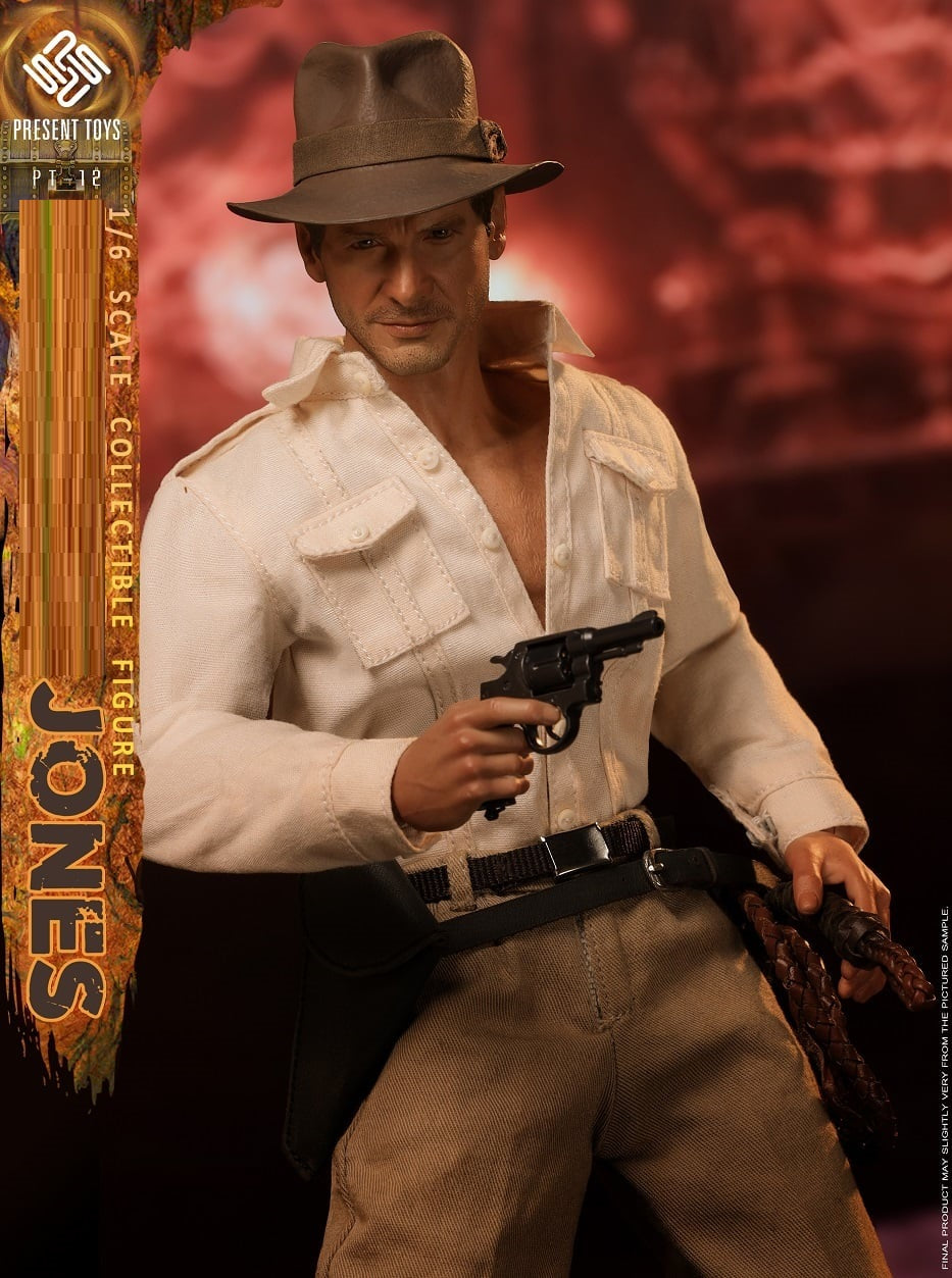 Figura Jones marca Present Toys PT-12 escala 1/6 (Segundo Lote)