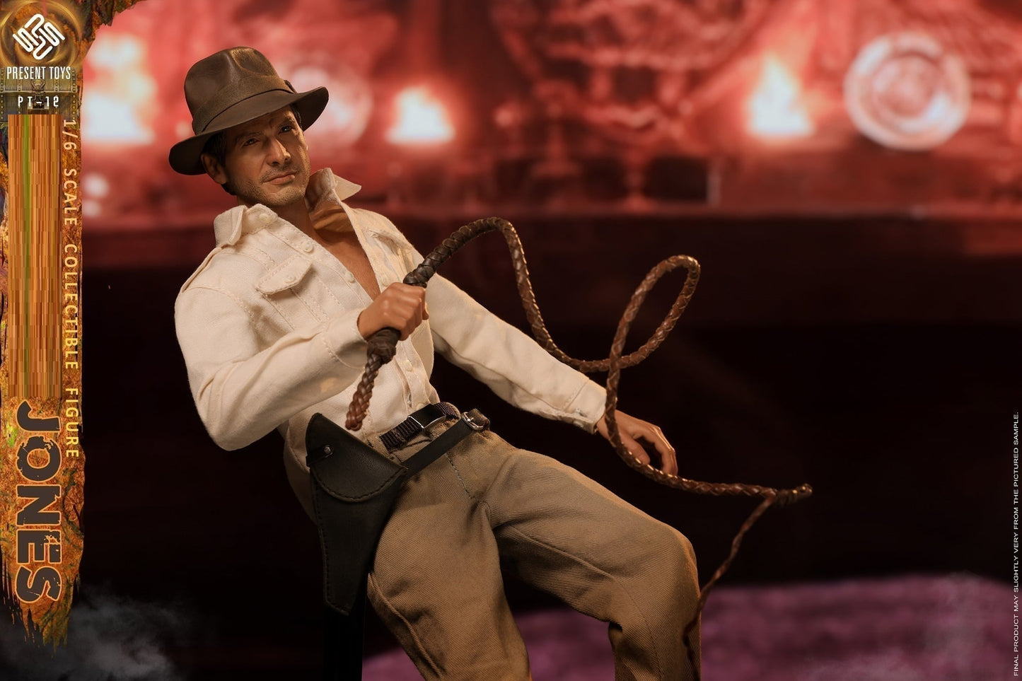 Figura Jones marca Present Toys PT-12 escala 1/6 (Segundo Lote)