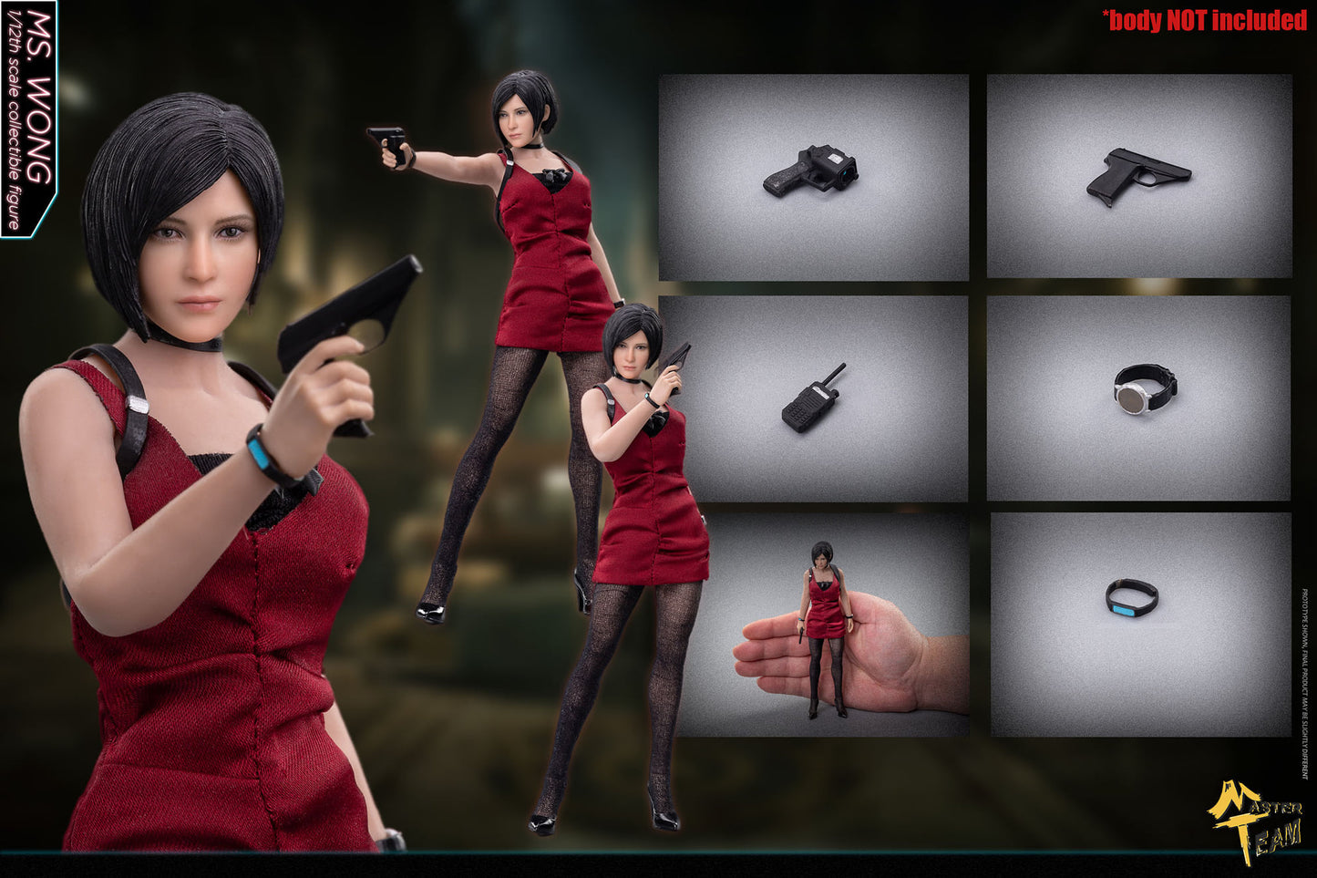 Pedido Set Ms. Wong marca Master Team MT005 escala pequeña 1/12