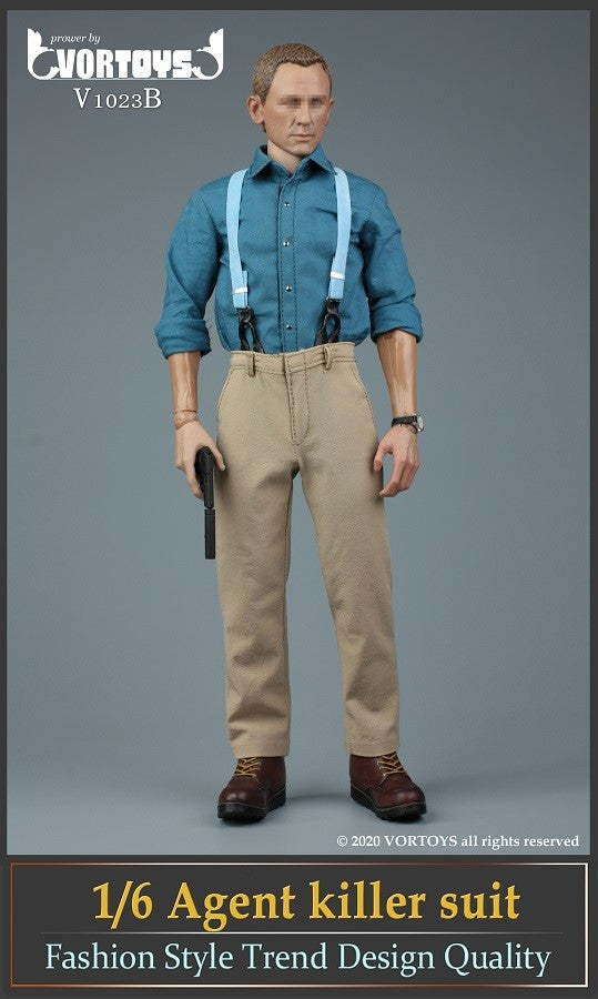 Pedido Traje Agent Killer marca Vortoys V1023B escala 1/6