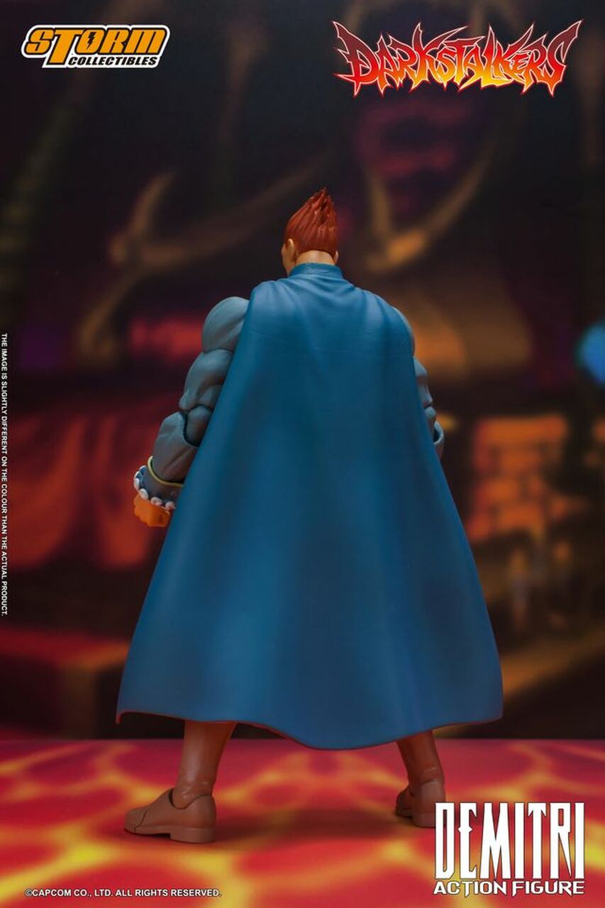 Pedido Figura Demitri Maximoff - Darkstalkers marca Storm Collectibles escala pequeña 1/12