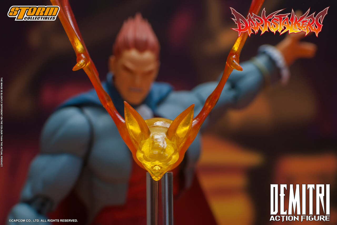 Pedido Figura Demitri Maximoff - Darkstalkers marca Storm Collectibles escala pequeña 1/12