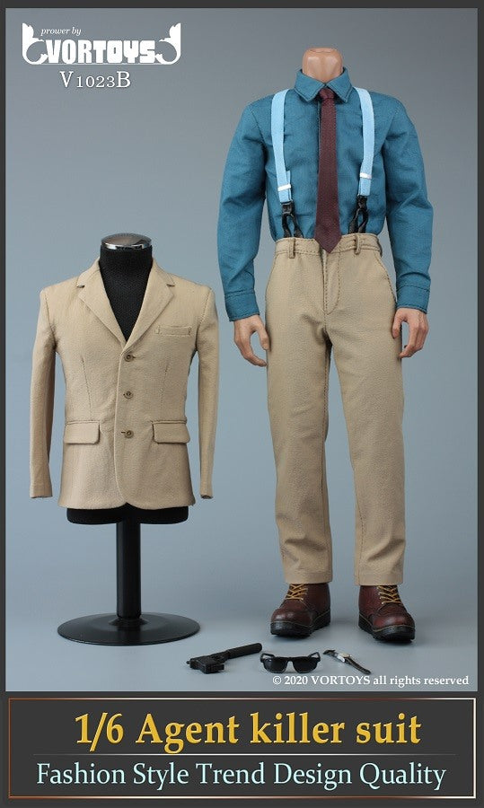 Pedido Traje Agent Killer marca Vortoys V1023B escala 1/6