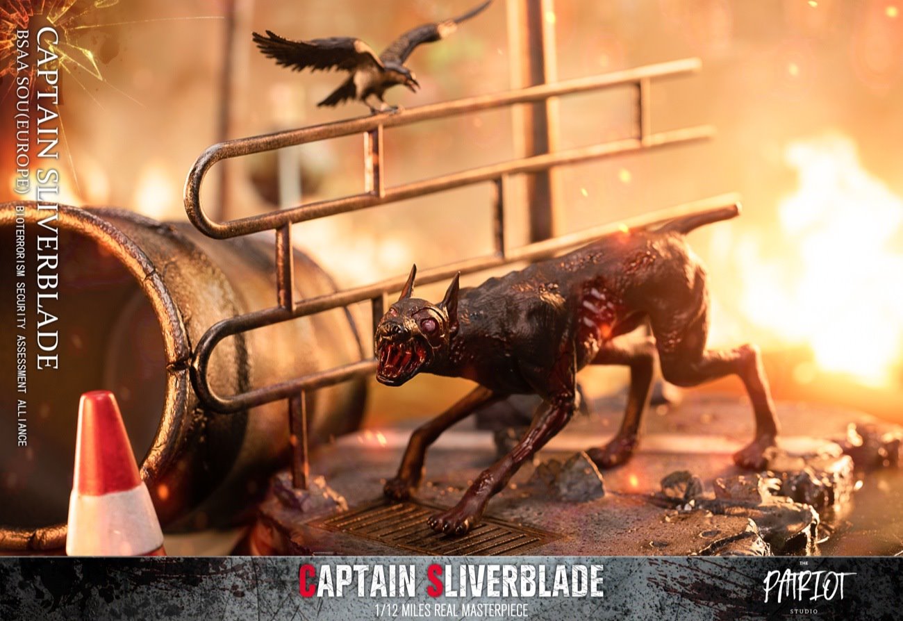 Pedido Figura Captain Sliverblade (2 versiones) marca Patriot Studios escala pequeña 1/12