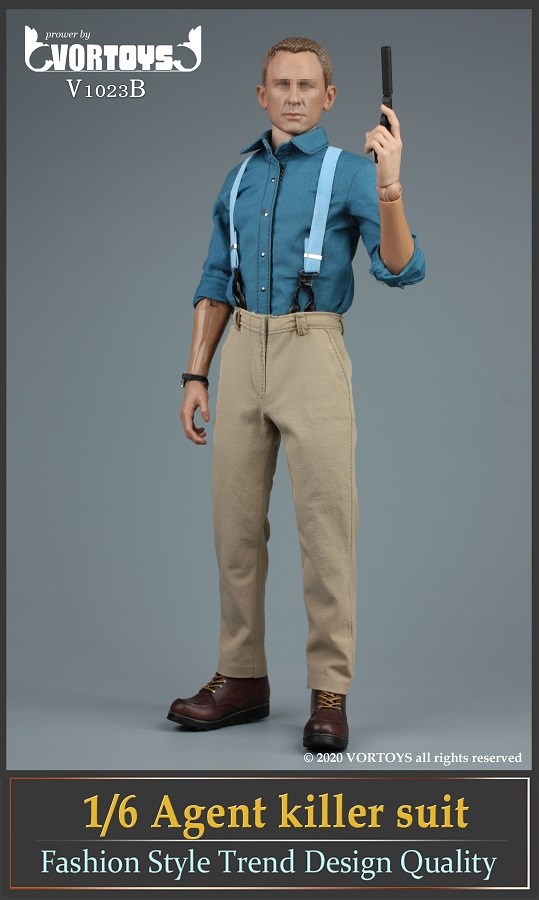 Pedido Traje Agent Killer marca Vortoys V1023B escala 1/6