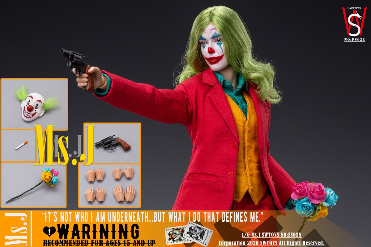Pedido Figura Ms. J marca SWToys FS038 escala 1/6