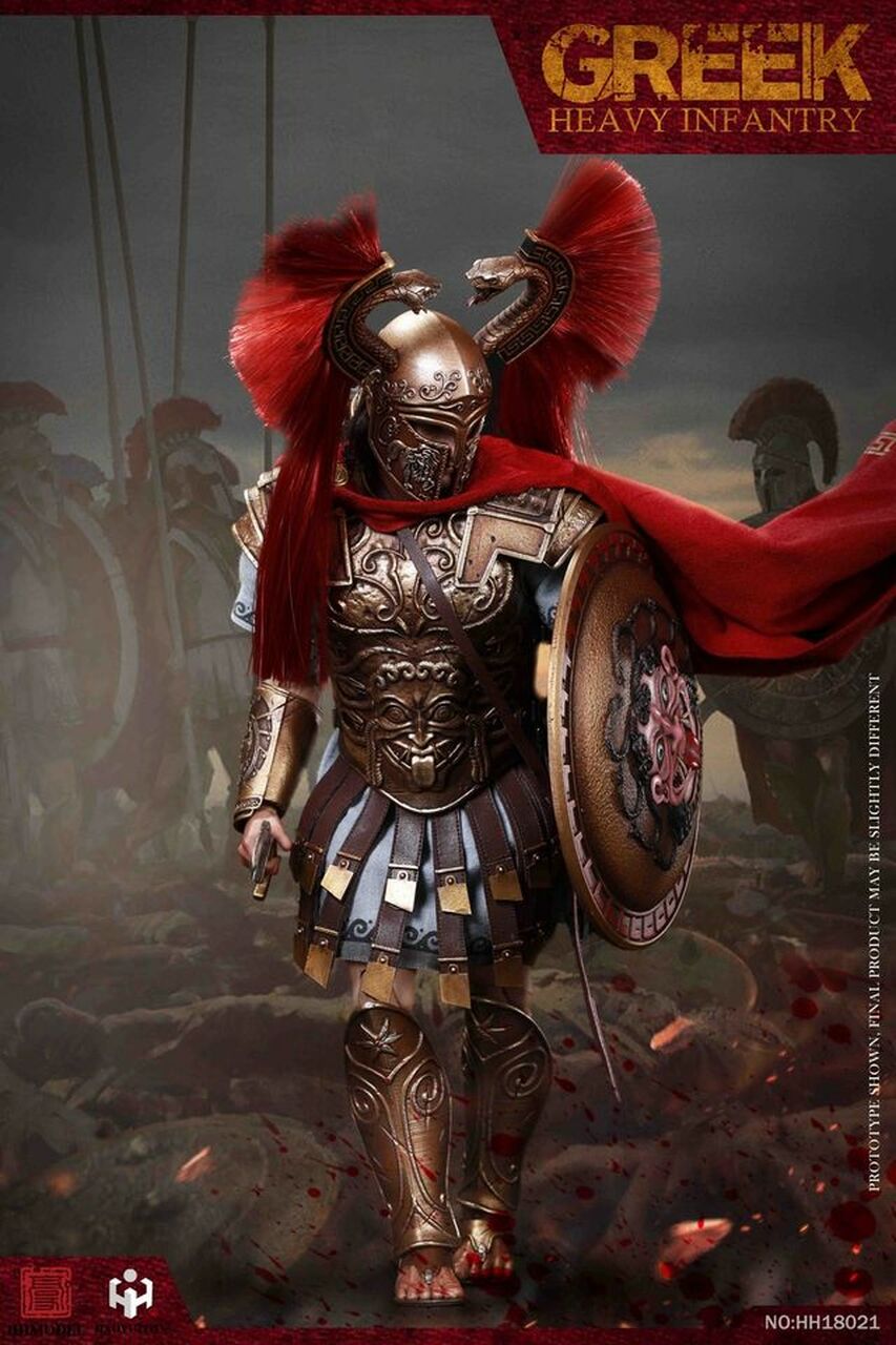 Pedido Figura Greek Heavy Infantry - Imperial Army marca HaoyuToys HH18021 escala 1/6