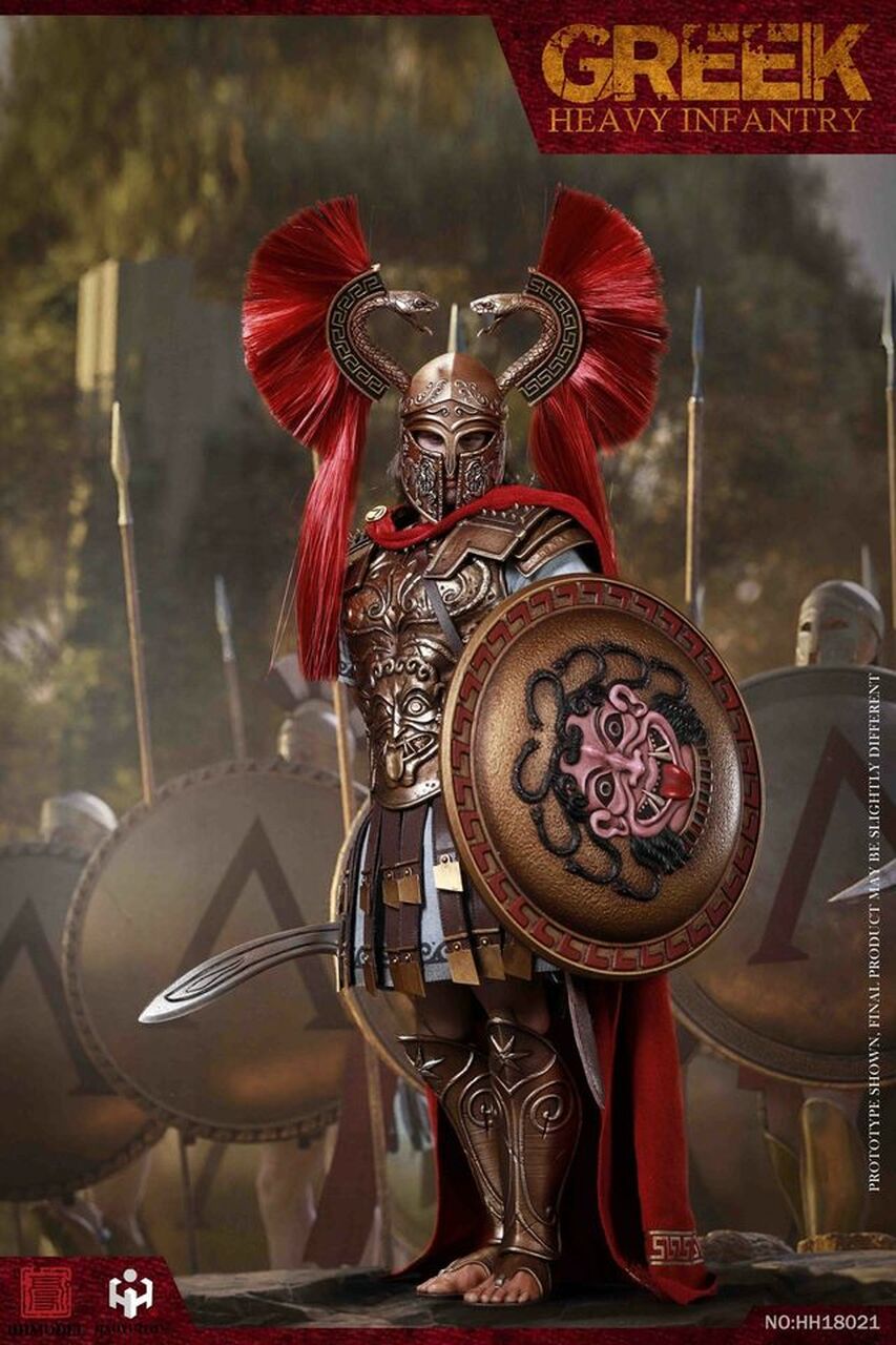 Pedido Figura Greek Heavy Infantry - Imperial Army marca HaoyuToys HH18021 escala 1/6