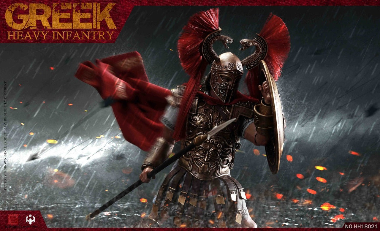 Pedido Figura Greek Heavy Infantry - Imperial Army marca HaoyuToys HH18021 escala 1/6