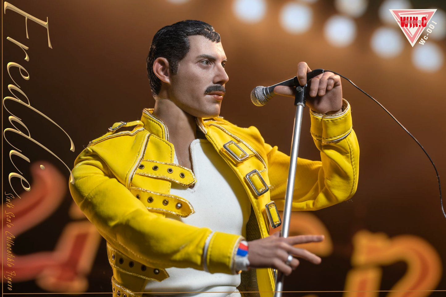 Pedido Set de Ropa Freddie chaqueta amarilla marca Win.C Studio WC001A escala 1/6