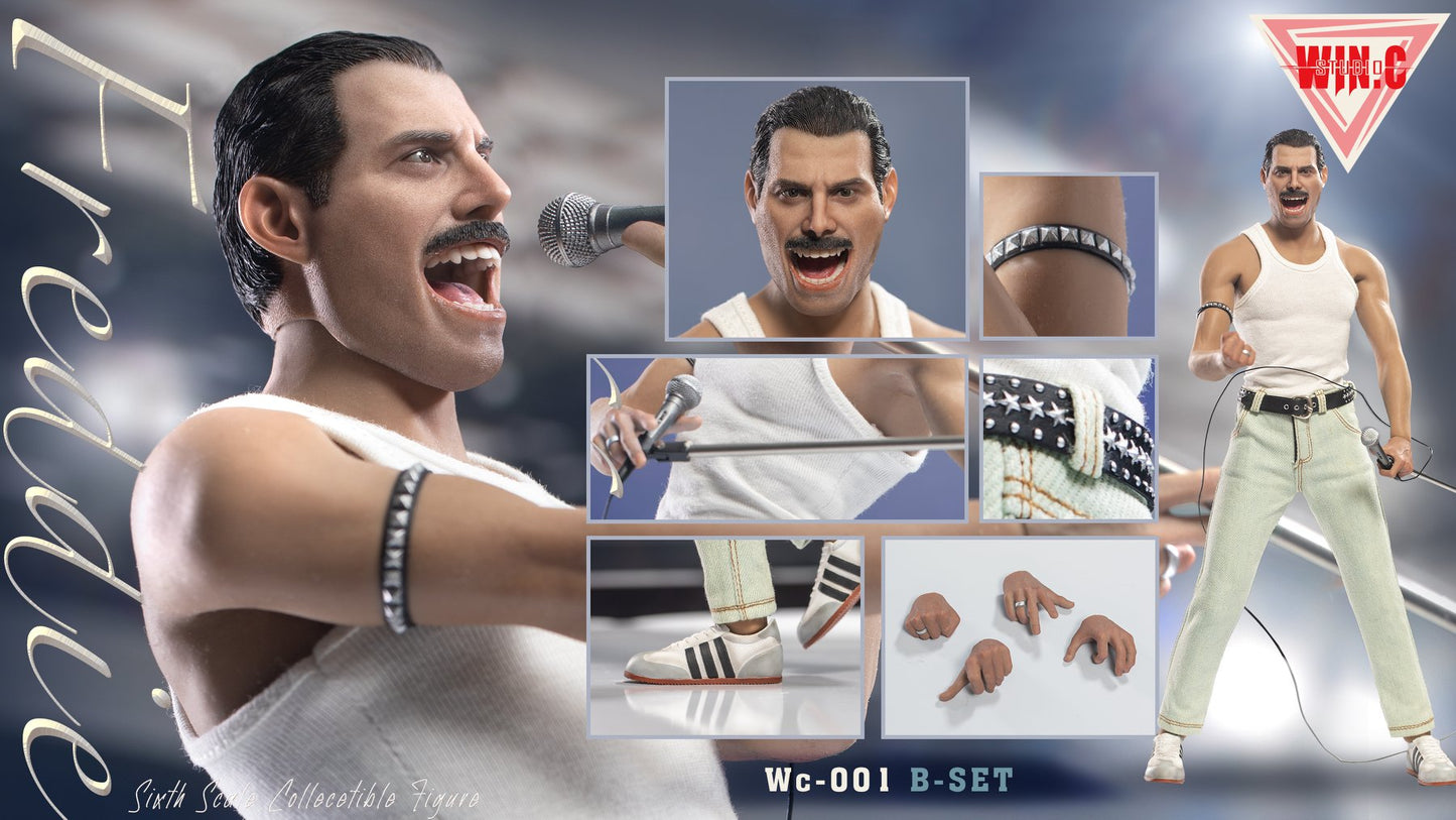 Pedido Set de Ropa Freddie camisa blanca marca Win.C Studio WC001B escala 1/6
