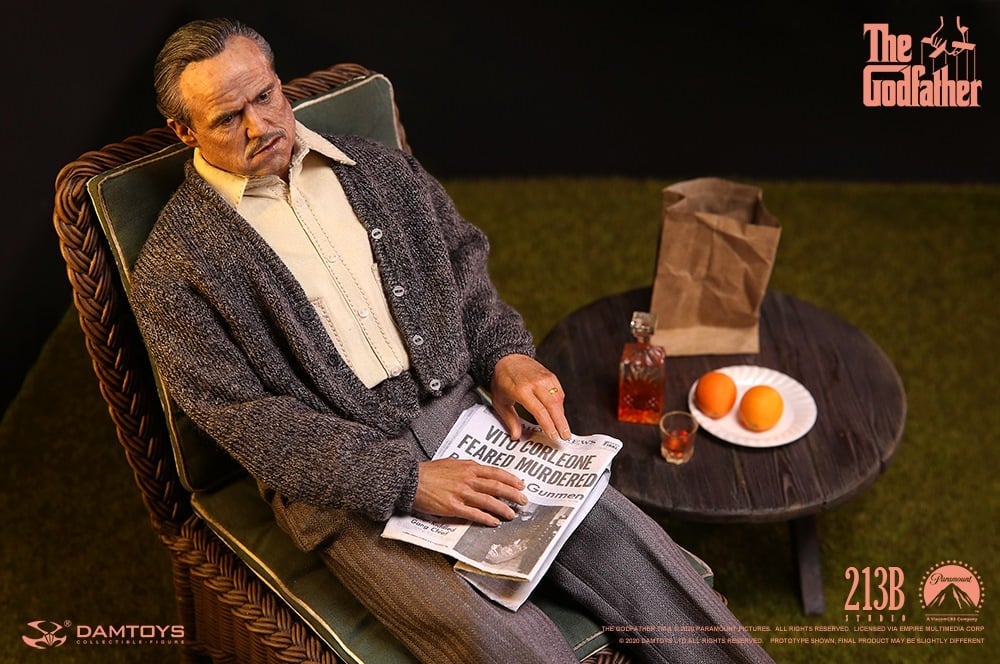 Pedido Figura Vito Corleone "The Godfather" (Golden Year version) marca Damtoys DMS033 escala 1/6