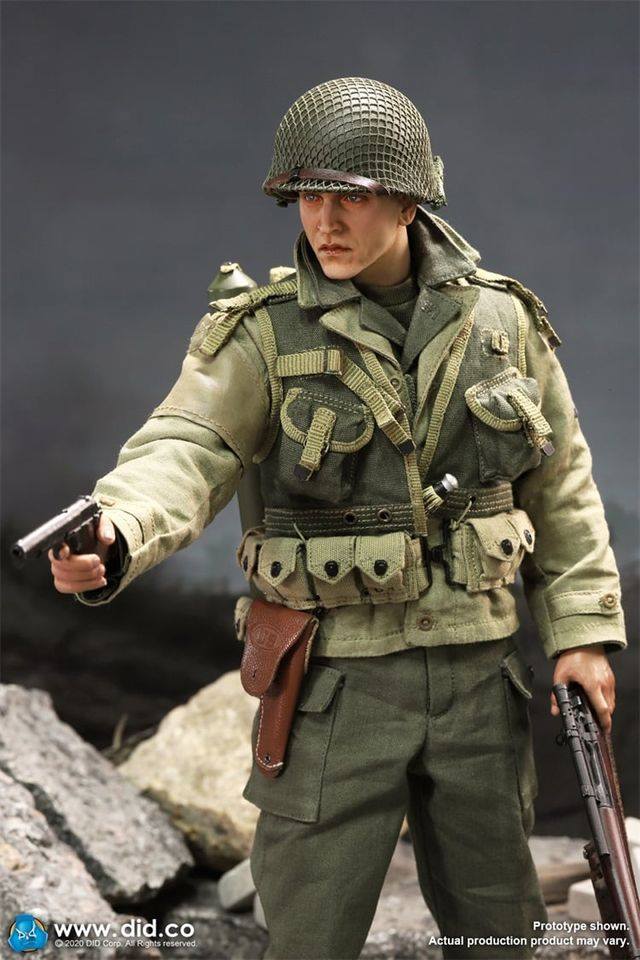 Pedido Figura Private Jackson (Sniper) - WWII US 2nd Ranger Battalion marca DID A80144 escala 1/6