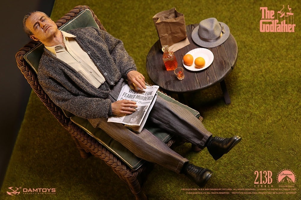 Pedido Figura Vito Corleone "The Godfather" (Golden Year version) marca Damtoys DMS033 escala 1/6