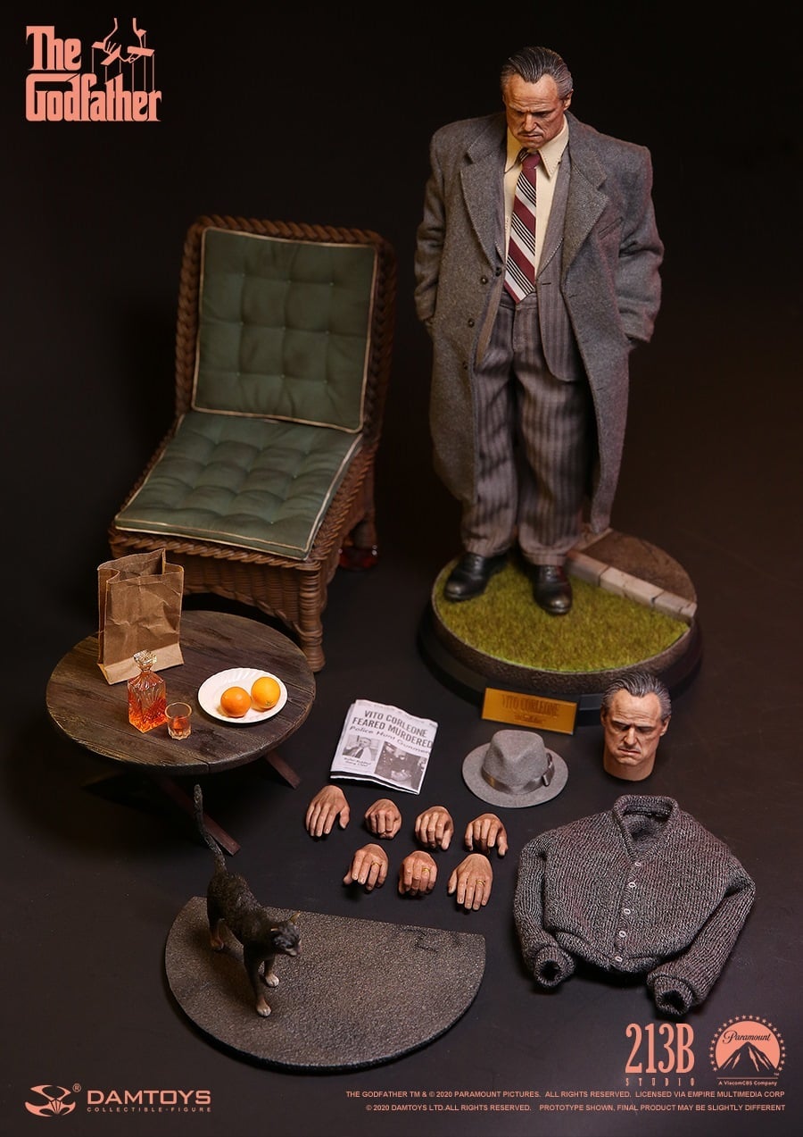 Pedido Figura Vito Corleone "The Godfather" (Golden Year version) marca Damtoys DMS033 escala 1/6