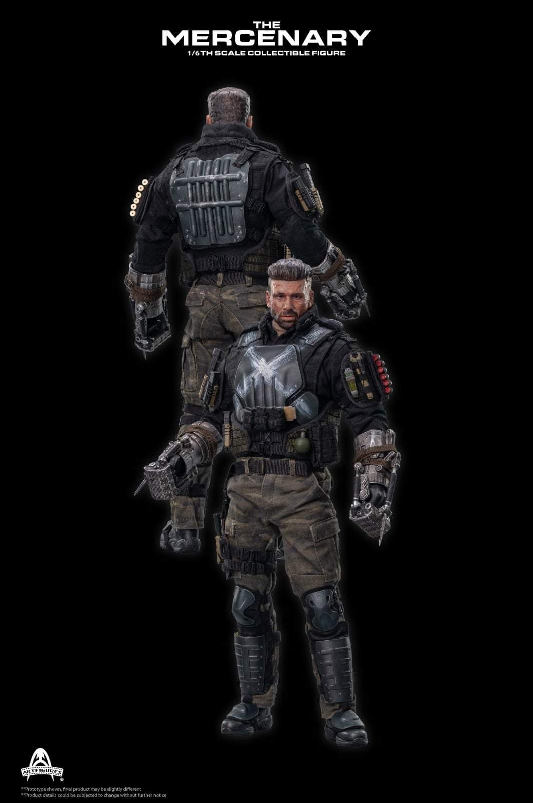 Pedido Figura The Mercenary marca Art Figures AF026 escala 1/6