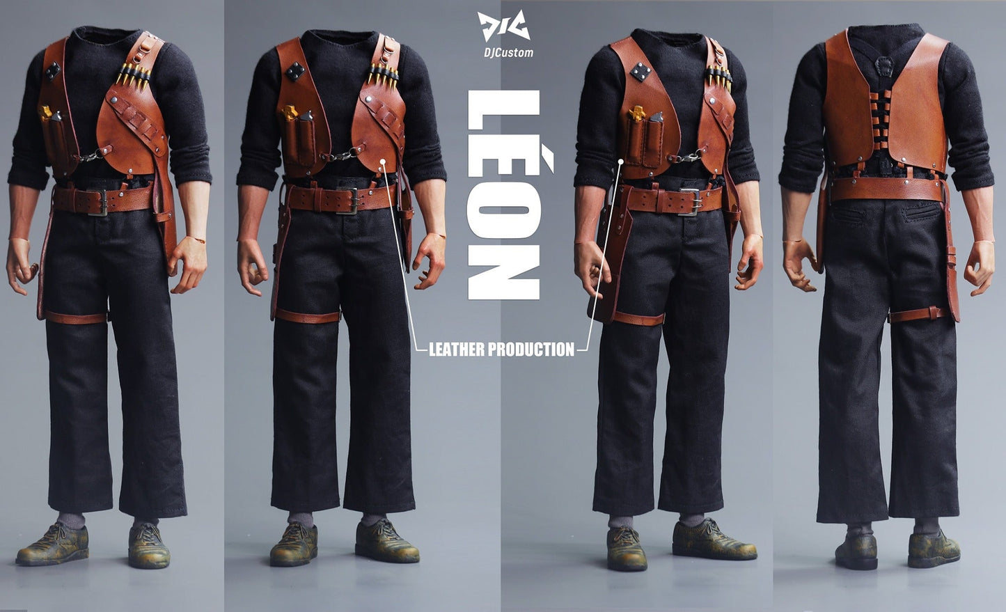 Pedido Figura Leon (Upgrade version) marca DJ-Custom DJ-16001 escala 1/6