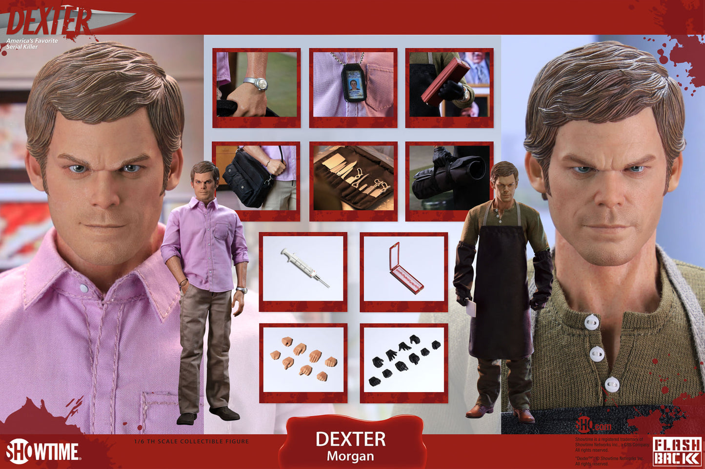 Pedido Figura Dexter Morgan - DEXTER marca Flashback escala 1/6